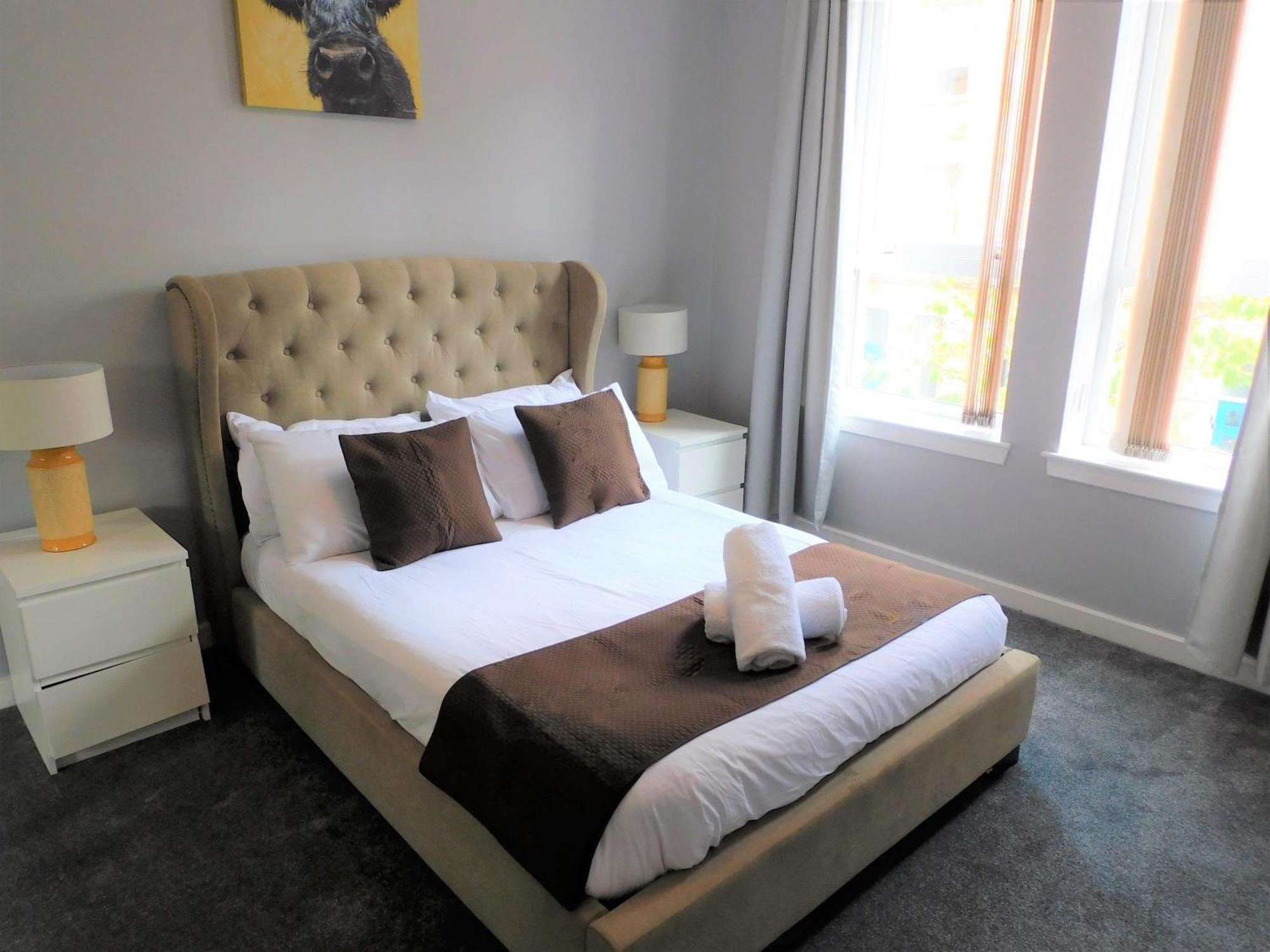 City Centre 2 Bedroom Apt, Close To M8 & Tourist Attractions Glasgow Eksteriør bilde